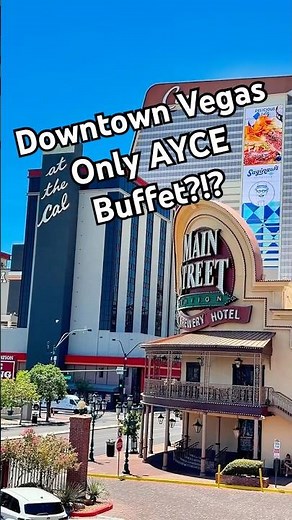 Only AYCE Buffet in Downtown Vegas#lasvegas #vegas #ayce #travel #vegaslocals #vegasfood #foodie