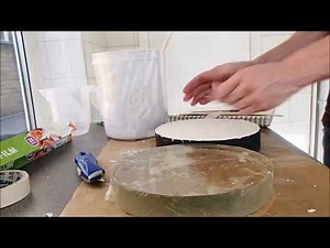 Making a Tile Tool for Mirror Grinding (in 150 seconds!)