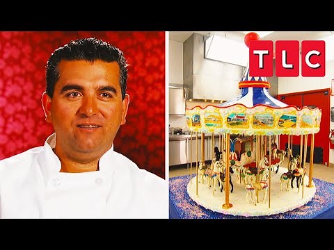 Creating the Ultimate Carousel Cake | Cake Boss | TLC