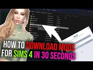 How To Download Mods For Sims 4 - in 30 seconds - The Sims 4 mods