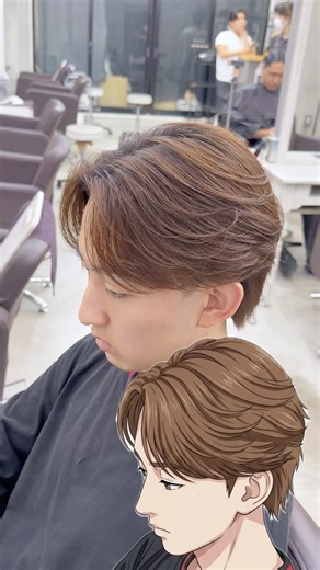 ニュアンスパーマhow to‼️#センターパート #ニュアンスパーマ #フェザーパーマ #曲がる縮毛矯正 #パーカット
