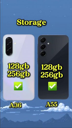 Samsung A36 vs A55 – Full Comparison 🔥 | Performance, Camera, Battery Test!