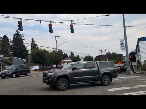 Light goes green on Crosswalk countdown