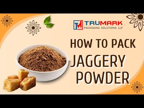 JAGGERY POWDER FILLING MACHINE | Jaggery packing machine