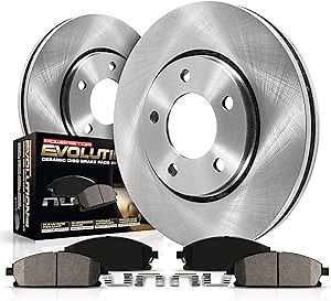 Power Stop KOE3092 Autospecialty Rear Replacement Brake Kit-OE Brake Rotors & Ceramic Brake Pads