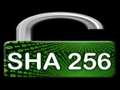 How to check the SHA 256 Checksum