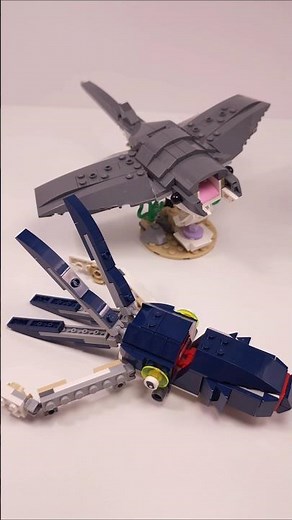 LEGO Manta Ray (31381) vs Squid (31088) #shorts ‪@TopBrickBuilder‬