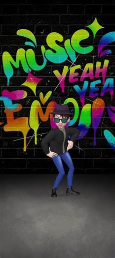 "Dynamic 3D Emoji Dance Party | Vibrant Animated Choreography | Fun & Energetic Emoji Dance Moves