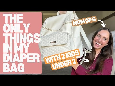 What’s in My Diaper Bag? Mom of 6 Shares ESSENTIALS