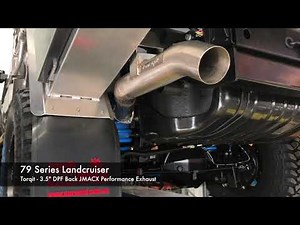 DPF Back 79 Series Exhaust with Grunt