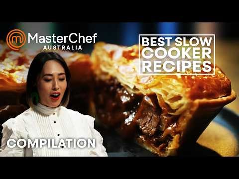 MasterChef Australia Best Slow Cooker Recipes | Duck Egg, BBQ Beef & Romesco