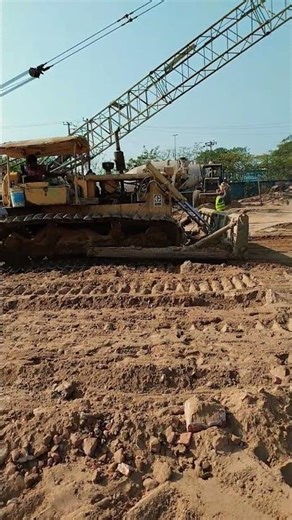 Chain Drozer and Payloader Working 💀 #equipment