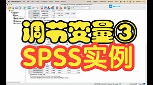 用SPSS验证调节变量案例_Moderator Case Illustration
