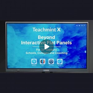 Teachmint on Instagram: "Beyond IFPs: Experience the realm of Connected Classrooms 📚 Easily sync pre-class, in-class, and post-class activities 🌐 AI tools for enhanced teaching experience 🤝 Engage students with Infinite Collaborative Whiteboard 🕒 Get real-time updates with complete stakeholder visibility Book Teachmint X Demo for your Institute! #interactiveflatpanel #nextgenhardware"