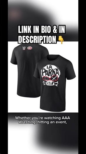 La Parka AAA Superstar T-Shirt 🖤💀 | Lucha Libre Legend Tee