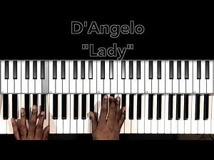 D'Angelo "Lady" Piano Tutorial