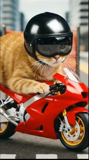 LEO vs THE BLUE RIDER 🏍️ | The Most EPIC 3D Cat Motorcycle Race Ever!