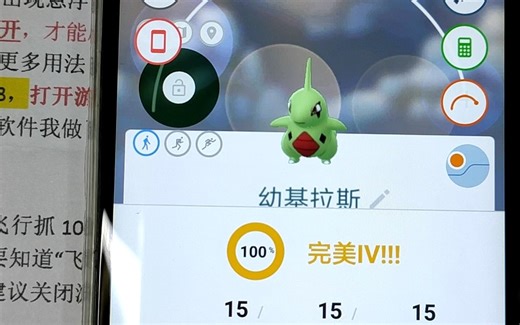 pokemon go详细演示飞抓iv100精灵全过程，教学演示飞行、挂机、查iv、绑架精灵007