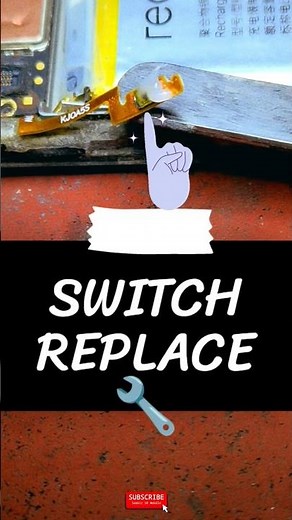 Power Button Not Working? Tact Switch Replace
