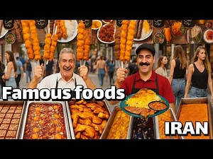 Authentic Iranian cuisine at Shahrzad Restaurant, Grand Bazaar.🇮🇷🔥 street food in IRAN