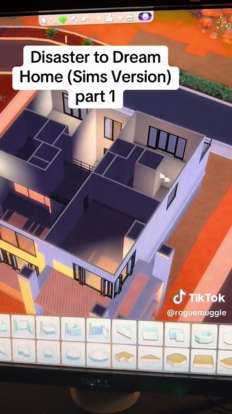 Transforming a Disaster to Dream Home in The Sims 4