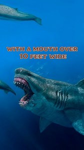 35K views · 310 reactions | Megalodon: The Biggest Shark That Ever Lived #sea #ocean #nature #shark #reels | Origins Explained | Facebook