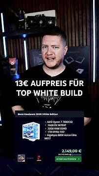Anzeige | Dubaro x Bens Hardware 2000 White Edition #hardware #gamingpc #gaming #pc #bens_hardware