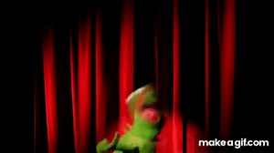 Kermit the frog on Make a GIF