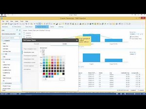 Spotfire Themes can be used to brand your visualizations