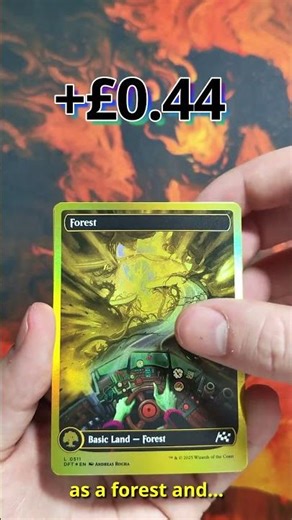 Opening a MTG booster every day for a year, day 67 – Aetherdrift Box Topper! #mtg #shorts