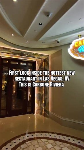 Inside Look at Carbone Riviera: Las Vegas' Hottest Restaurant