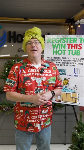 Lakeland Media and Paradise Pools and Spas are teaming up to give YOU...