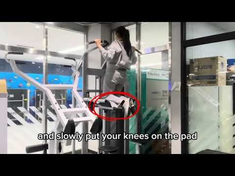 PE- How to use the assisted pull up machine