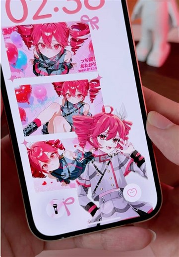 Stylish Lock Screen Setup with Kasane Teto