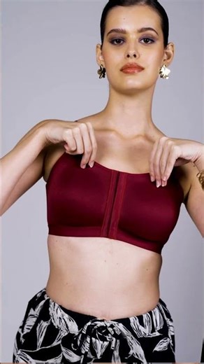 Seamless Comfort with the Ease of Front-Open Fit