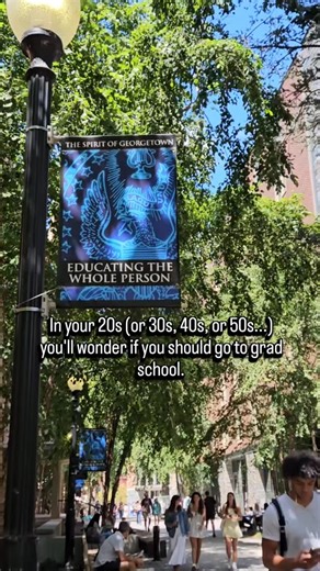 Georgetown Graduate Studies on Instagram: "And we hope it's addressed to @georgetownuniversity 💙 There's still time to get your 2026 application in! Admissions 🔗 in our profile."