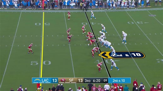 Nick Martin flies in on Raheim Sanders for major TFL