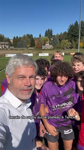 Avec le rugby 🏉 des hauts plateaux !!! | Laurent Wauquiez Haute-Loire