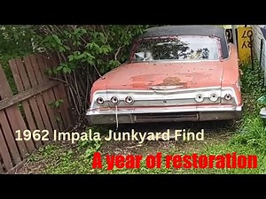 Junkyard Find One Year Later: Incredible Progress in Restoring 1962 Impala
