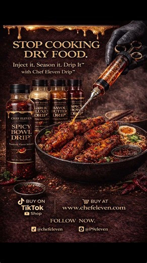 Spicy bowl, meat injection sauce or marinade your meat or a dipping sauce #chefeleven￼