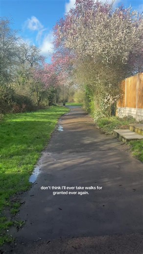 Embracing Recovery: Spring Walks and Sunshine Motivation