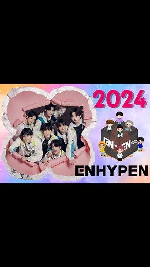 Personalized 2024 Enhypen Mini Calendar | Jolo Printing Services