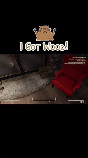 Getting wood is hard work! Getting wood 7600 times is harder. #fallout #fallout76 #challenges #falloutcommunity #fallouttok #gathering #wood #firewood #logs #poles #collect #fo76 #atomic #rewards #hardwork #workhardplayhard