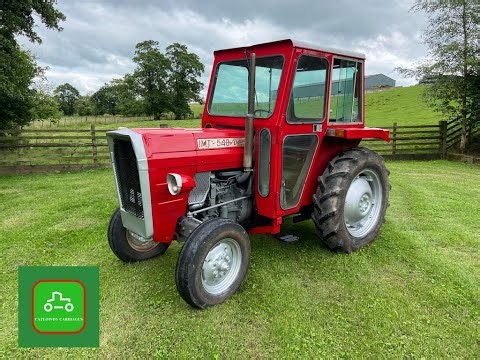 IMT 540 DELUXE PERKINS ENGINED 40hp TRACTOR SOLD BY www.catlowdycarriages.com