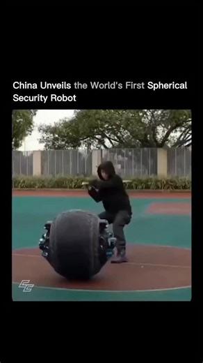 CODERSCULT on Instagram: "Meet the security robot of the future! 🚨 China has introduced a next-gen spherical patrol bot that rolls effortlessly through its environment — autonomously detecting threats, avoiding obstacles, and navigating complex spaces. With advanced surveillance systems and AI-driven mobility, this futuristic guardian could soon become a key part of urban security and smart city design. #Technology #AI #Innovation #China #Robotics #Future #SmartCity #Security"