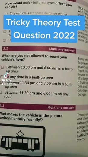 Tricky Theory Test Question 2022