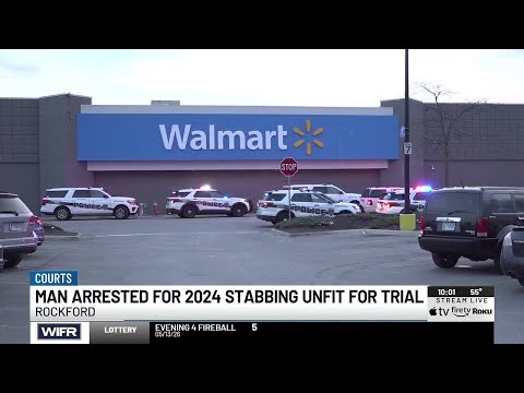 Timothy Carter, accused of stabbing Rockford Walmart employee, found unfit to stand trial