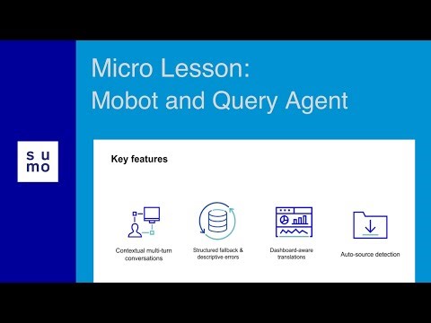 Mobot with Query Agent: A conceptual Overview