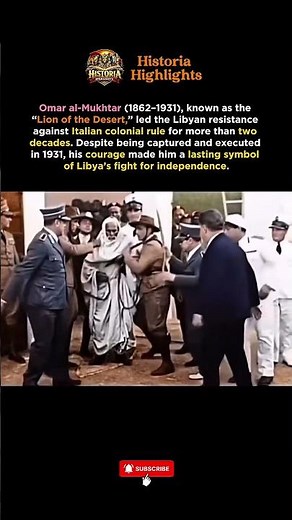 Omar al-Mukhtar: The “Lion of the Desert” Who Led Libya’s Resistance Against Italian Rule