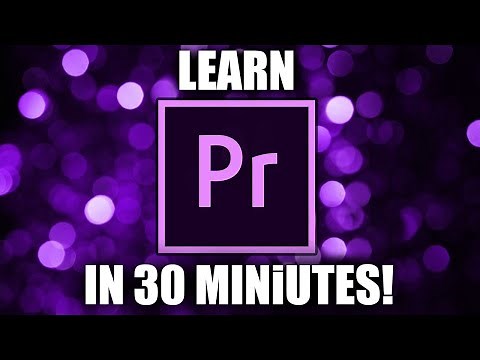 PREMIERE PRO TUTORIAL | For Beginners + Work Files Included!